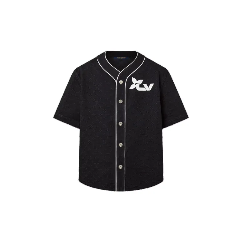 LOUIS VUITTON Shirt Men's Black-2
