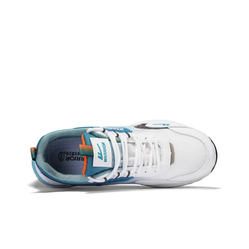 Warrior Breathable Low-Top Sports Casual Shoes Men's Gradient Blue-6