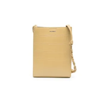 JIL SANDER Logo Printed Shoulder Bag