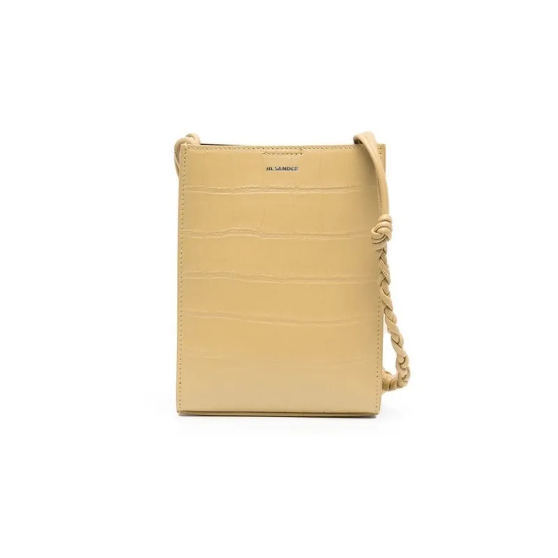 JIL SANDER Logo Printed Shoulder Bag-0