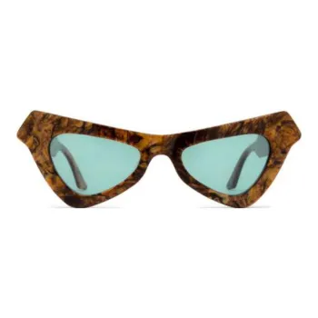 MARNI Fairy Pools Triangle Frame Sunglasses