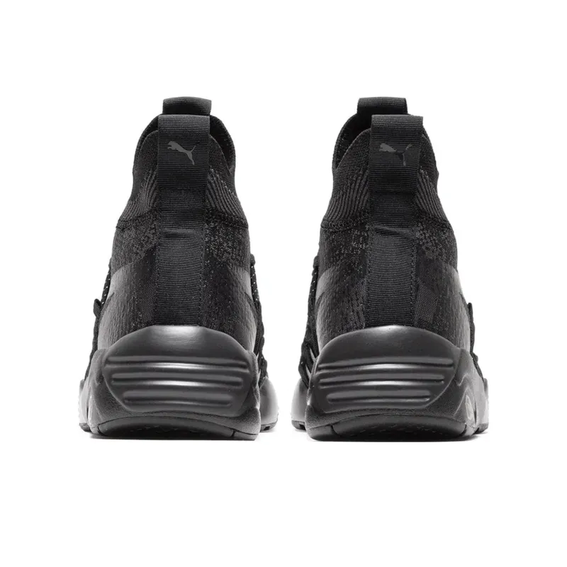 PUMA Nemen X Blaze Of Glory Knit Mid 'Phantom Black'-3