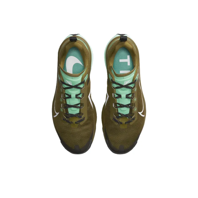 Nike React Terra Kiger 9 Olive Flak Spring Green Black White-3