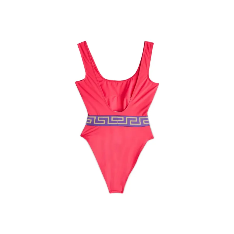 VERSACE One-piece Swimsuit Women's Red-1