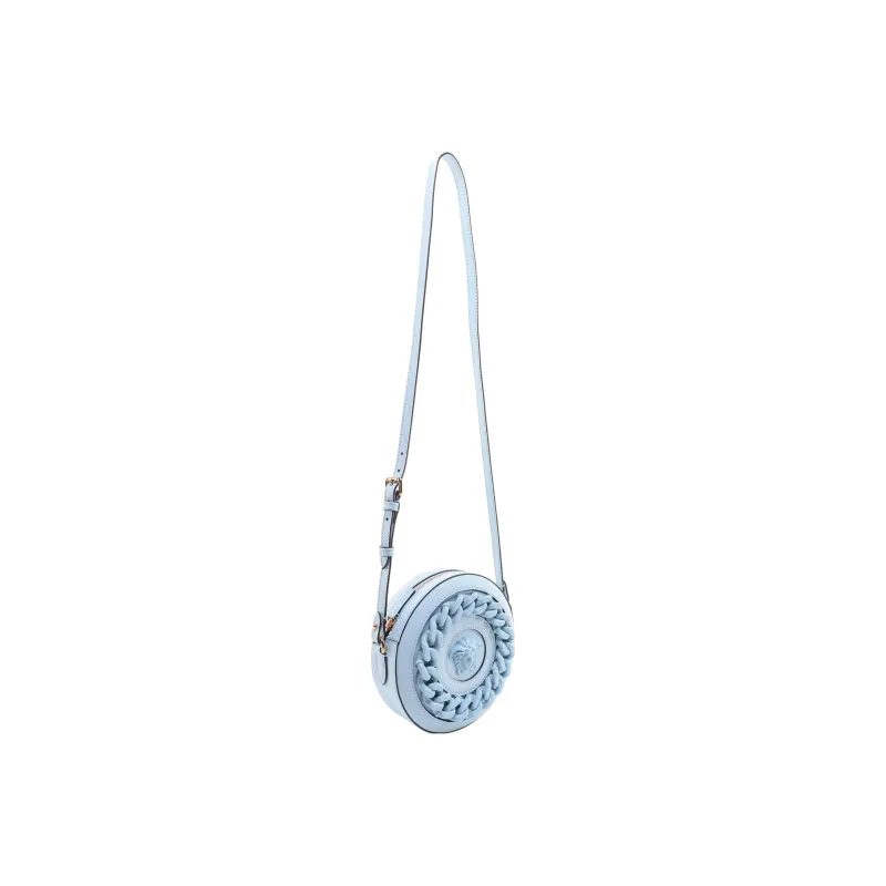FANSIZHE La Medusa Calfskin Camera Bag Shoulder Bag Crossbody Bag Women's Blue-1