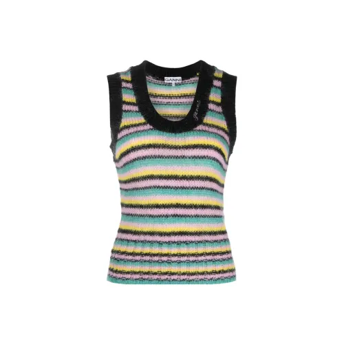 GANNI Tank Tops Women's Multicolor