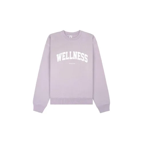 SPORTY & RICH Sweatshirts Unisex Purple