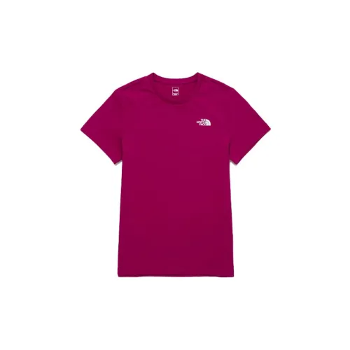 THE NORTH FACE T-Shirts Women's Red