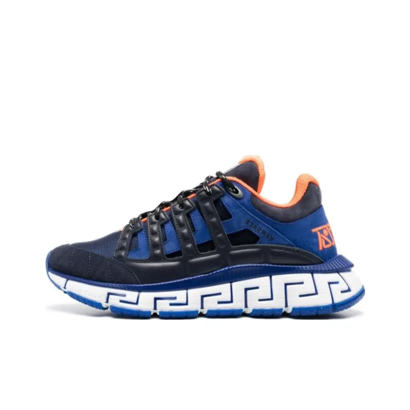 VERSACE Trigreca 'Navy Orange'-0