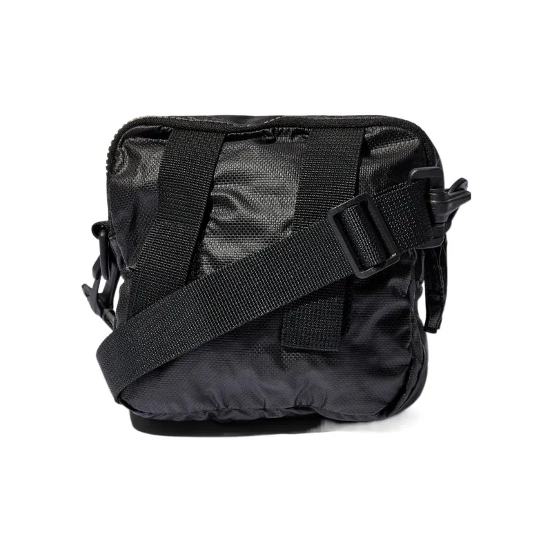 STONE ISLAND Cotton Crossbody Bag, Shoulder Bag Unisex Black-1