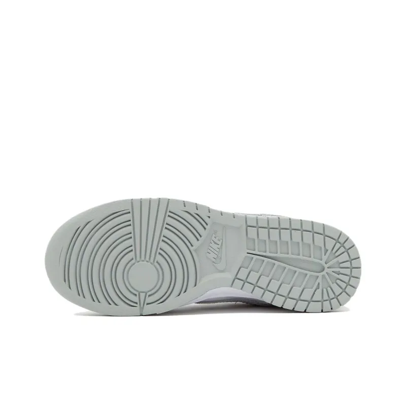 Nike Dunk 'Grey Corduroy' Durable Breathable Low Top Skateboard Shoes Men's Gray White-4