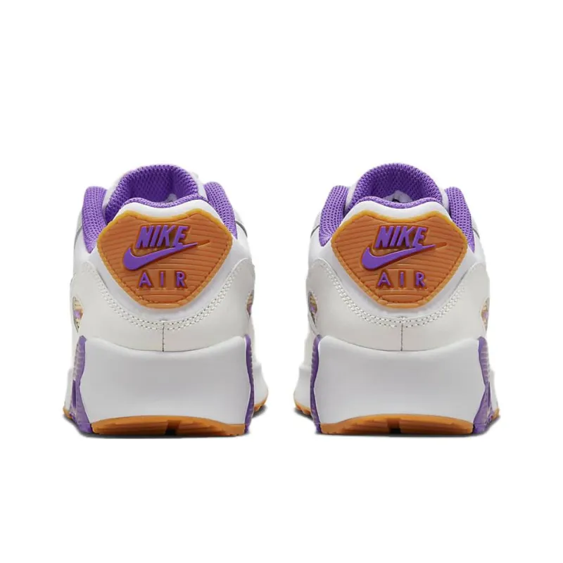 Nike Kids Air Max 90 LTR "White" Sneakers-4