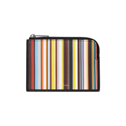 Paul Smith Signature Stripe Zip Up Wallet