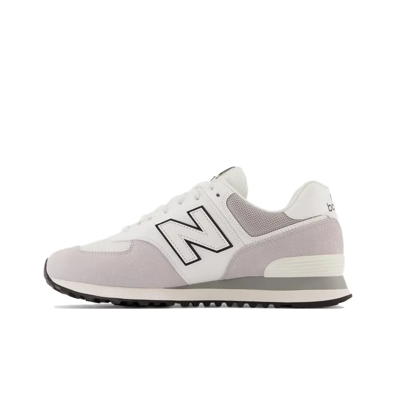 New Balance 574 Grey Suede White-0