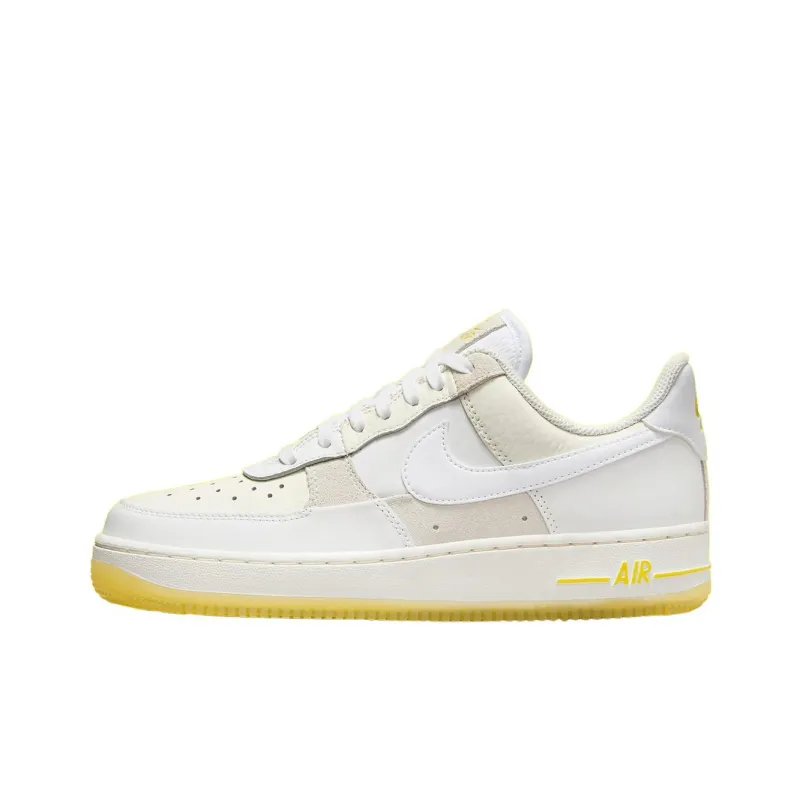 Nike Air Force 1 Low '07 Uv Reactive Patchwork White Multicolor Yellow Women's-0