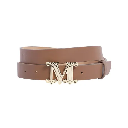 MaxMara Leather Belts Women's Brown