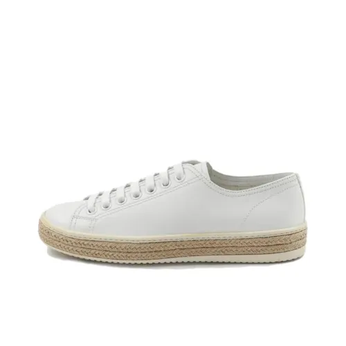 PRADA Espadrilles Men Low-Top White