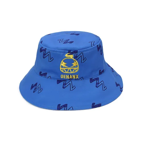 GENANX Bucket Hats Unisex Blue