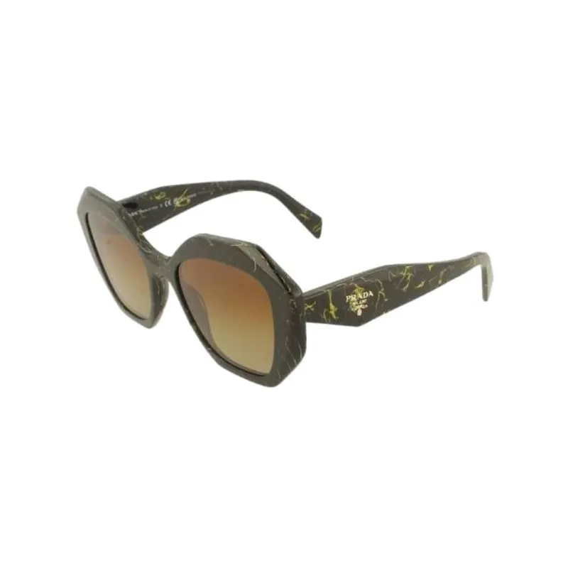 PRADA Eyewear Geometric Frame Sunglasses-0