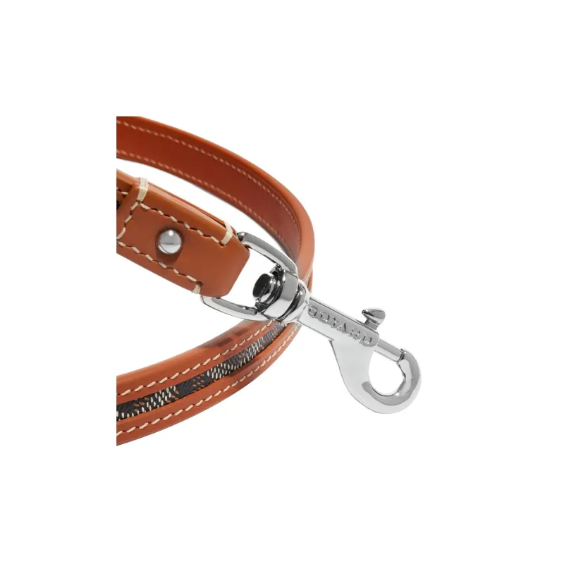GOYARD Goyardine Canvas With Clamecy Cow Leather Dog's Teeth Bag Straps Unisex Black/Brown-1