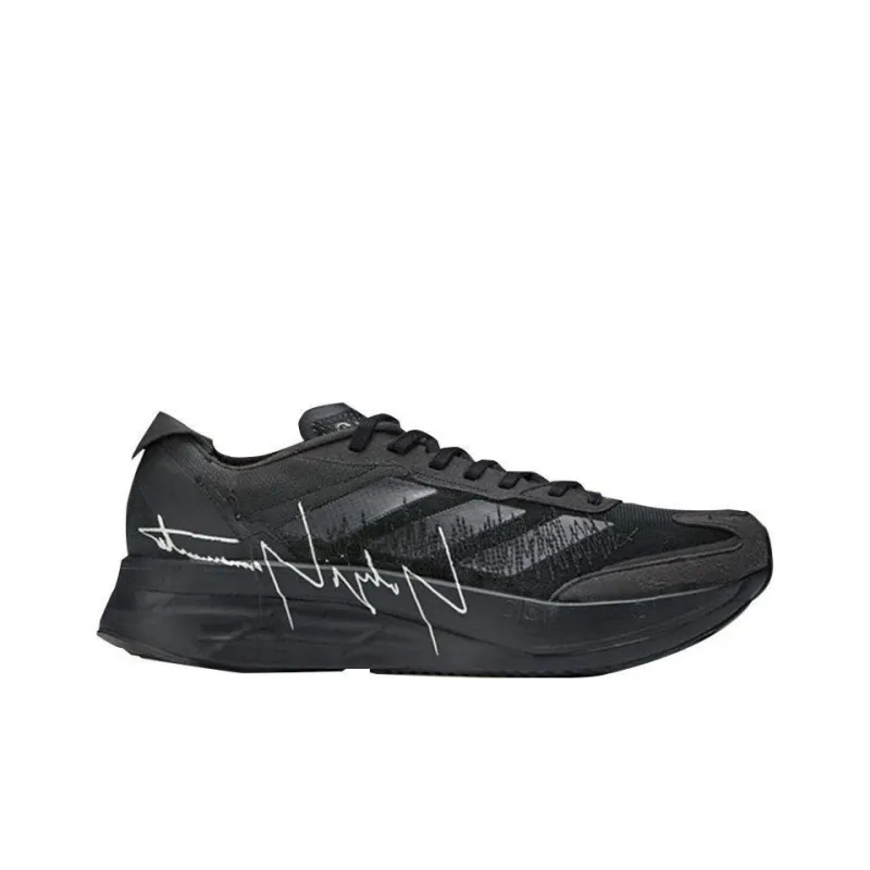 Adidas Y 3 AdiZero Boston 11 Black White-1