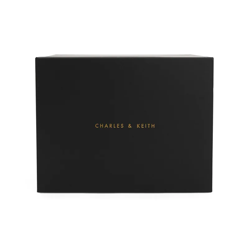 CHARLES&KEITH Fabric Silicone Handbag Medium Size Women's Black-7