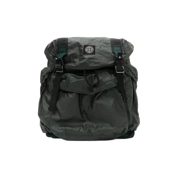 STONE ISLAND Cotton Backpack Regular Men's Green