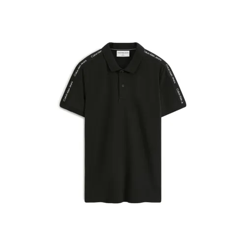 Calvin Klein Polo Shirts Men 0GO - Space Black