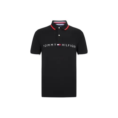 Tommy Hilfiger Polo Shirts Men Black 001