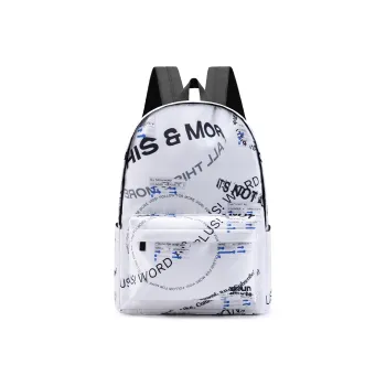 ONRF SOUNDBYTE Collaboration Polyester Backpack Regular Unisex White