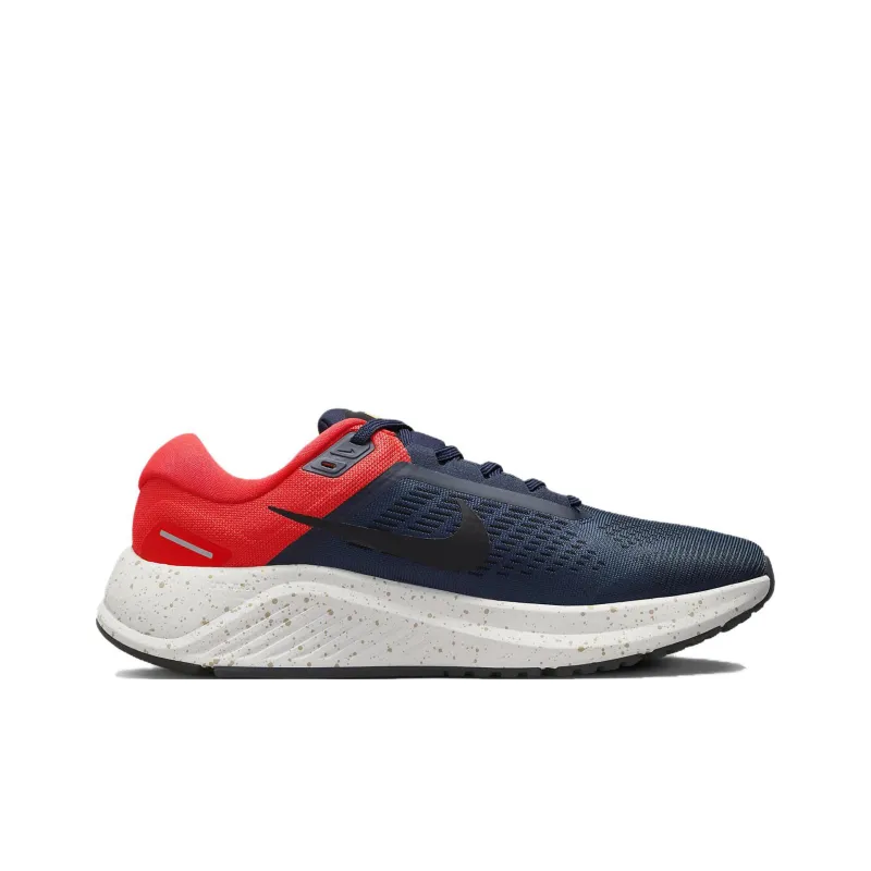 Nike Air Zoom Structure 24 'Obsidian Bright Crimson'-1