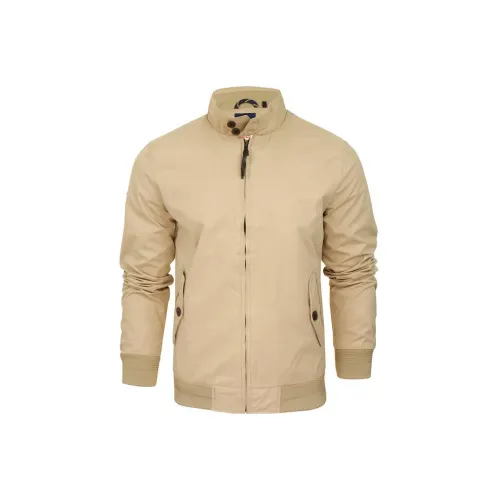 SUPERDRY Jackets Men Khaki