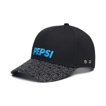 Pepsi Baseball Caps Unisex Midnight Black