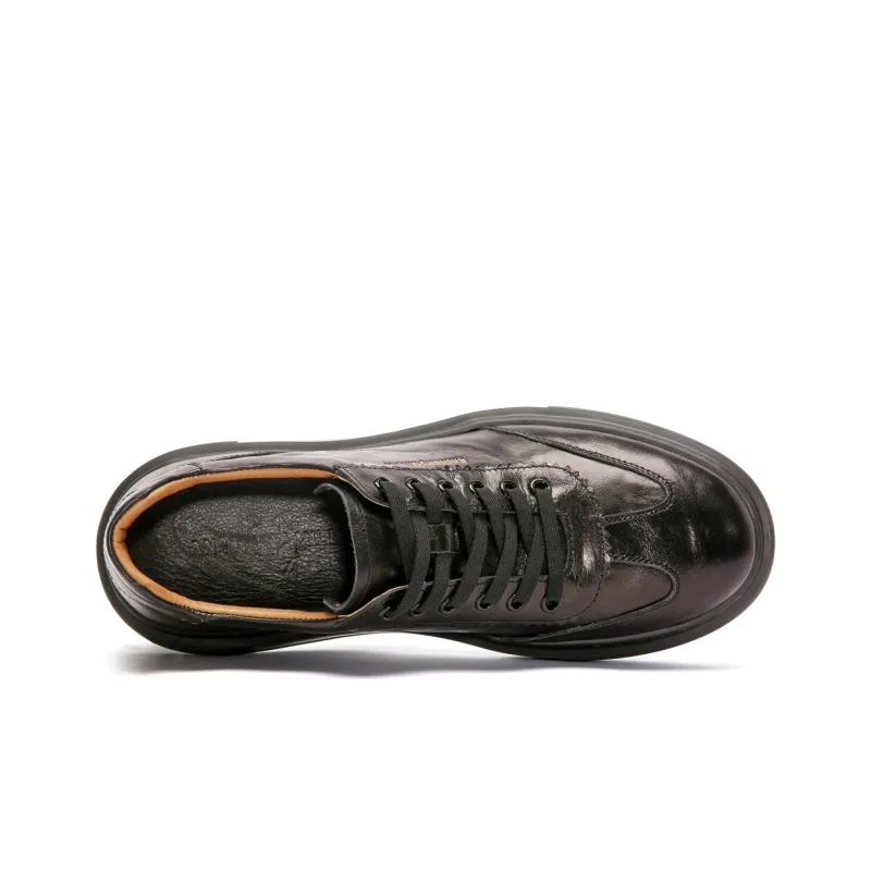 Anthony Miles Stylish Skateboarding Shoes Men's Black-2