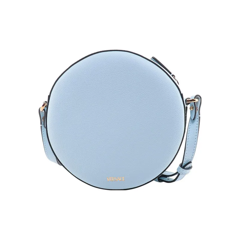 FANSIZHE La Medusa Calfskin Camera Bag Shoulder Bag Crossbody Bag Women's Blue-3