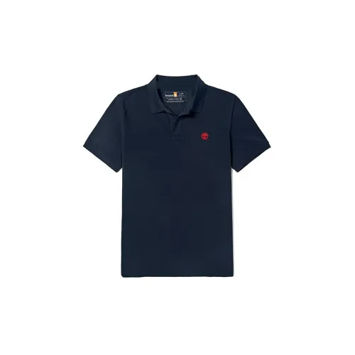 Timberland Polo Shirts Men Dark Sapphire