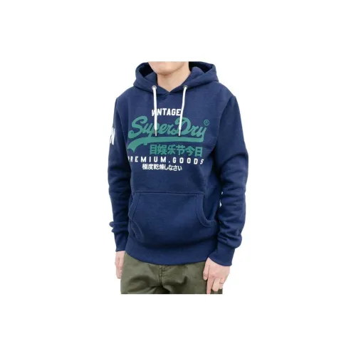 SUPERDRY Sweatshirts Men Navy Blue