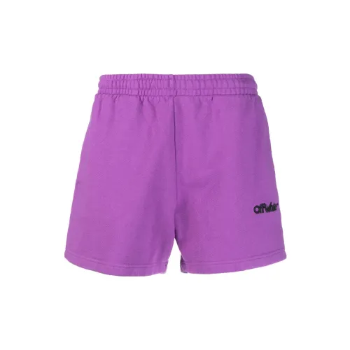 OFF-WHITE Casual Shorts Men Blue Purple