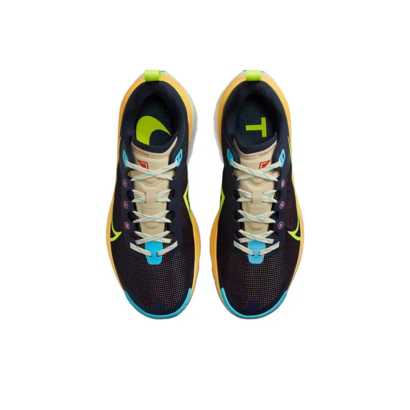 Nike React Terra Kiger 9 Obsidian Citron Pulse Baltic Blue Volt Women's-2