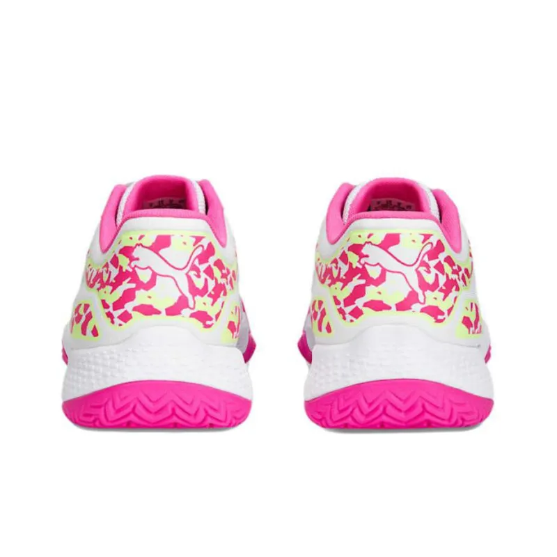 PUMA Solarcourt Rct Padel 'White Ravish Camo'-4