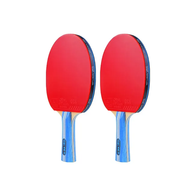 DOUBLEFISH Ping Pong Paddles Unisex All Wood Red-3