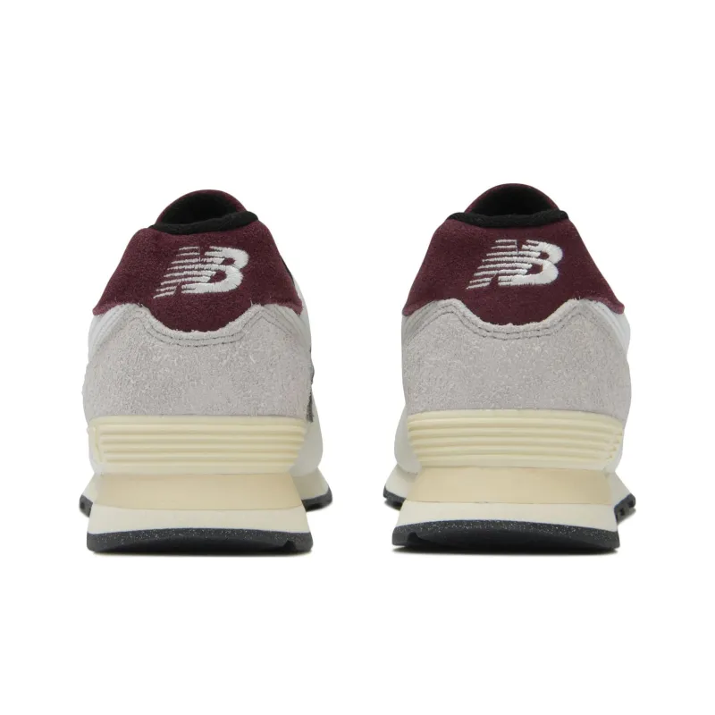 New Balance 574 White Burgundy-3