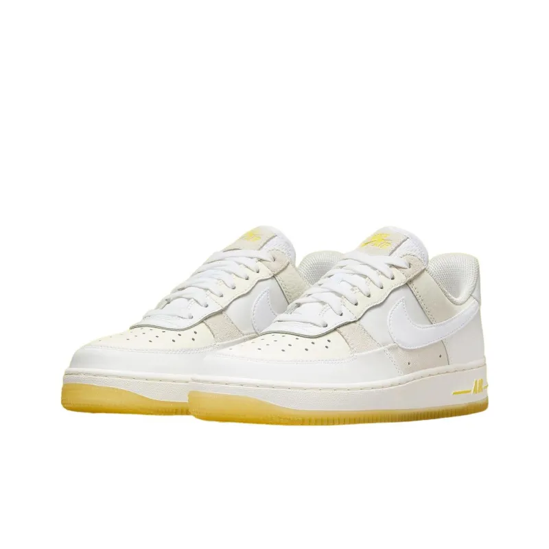 Nike Air Force 1 Low '07 Uv Reactive Patchwork White Multicolor Yellow Women's-2