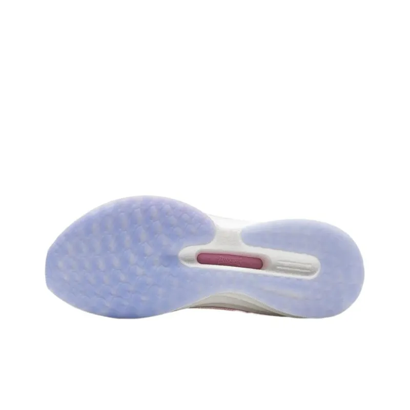 Anta Champion Series Anti Slip Wear Resistant Low Top Running Shoes Women's White Blue Pink-3