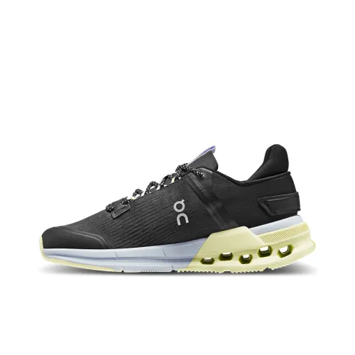 On Running Cloudnova Flux Black Hay Women's