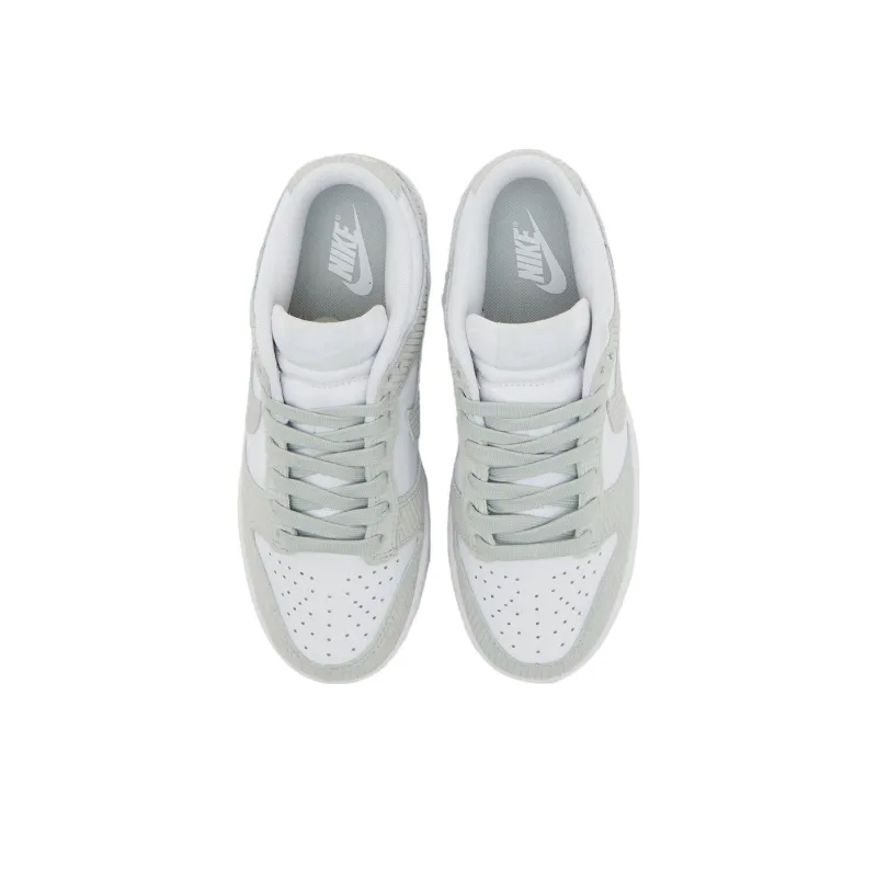 Nike Dunk 'Grey Corduroy' Durable Breathable Low Top Skateboard Shoes Men's Gray White-2