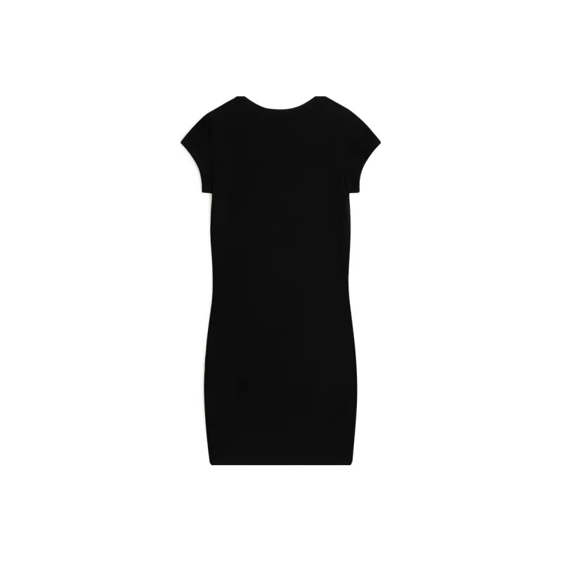 CALVIN KLEIN Short Sleeved Dresses Women's Midnight Black-1