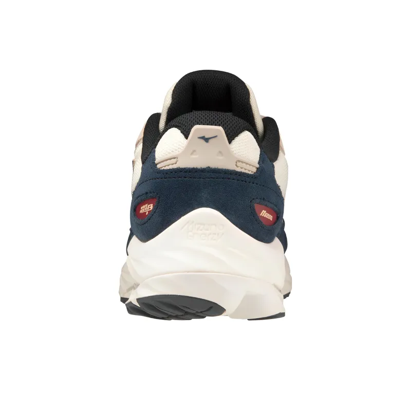 Mizuno Wave Rider Beta White Beige Blue-3