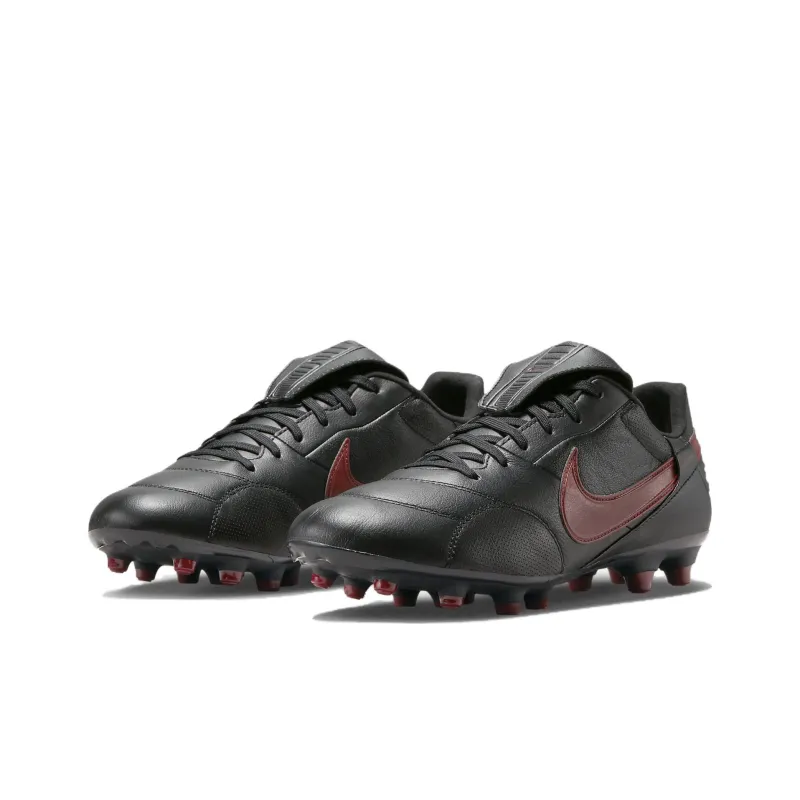 Nike Premier 3 Fg 'Black Team Red'-2
