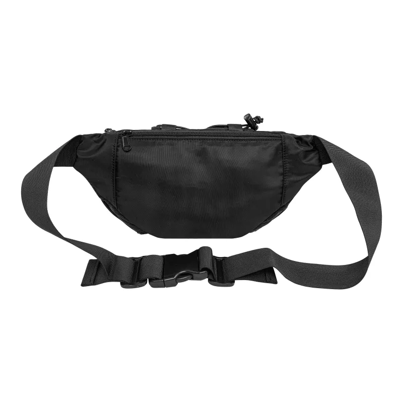 KONADCT Nylon Sling Bag, One Shoulder, Crossbody, Fanny Pack Small Size Unisex Black-3